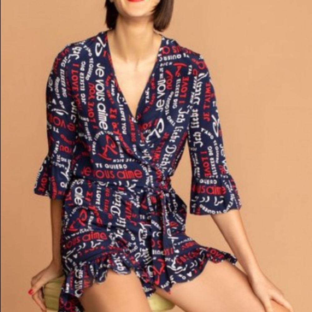 Trina Turk Te Amo Romper